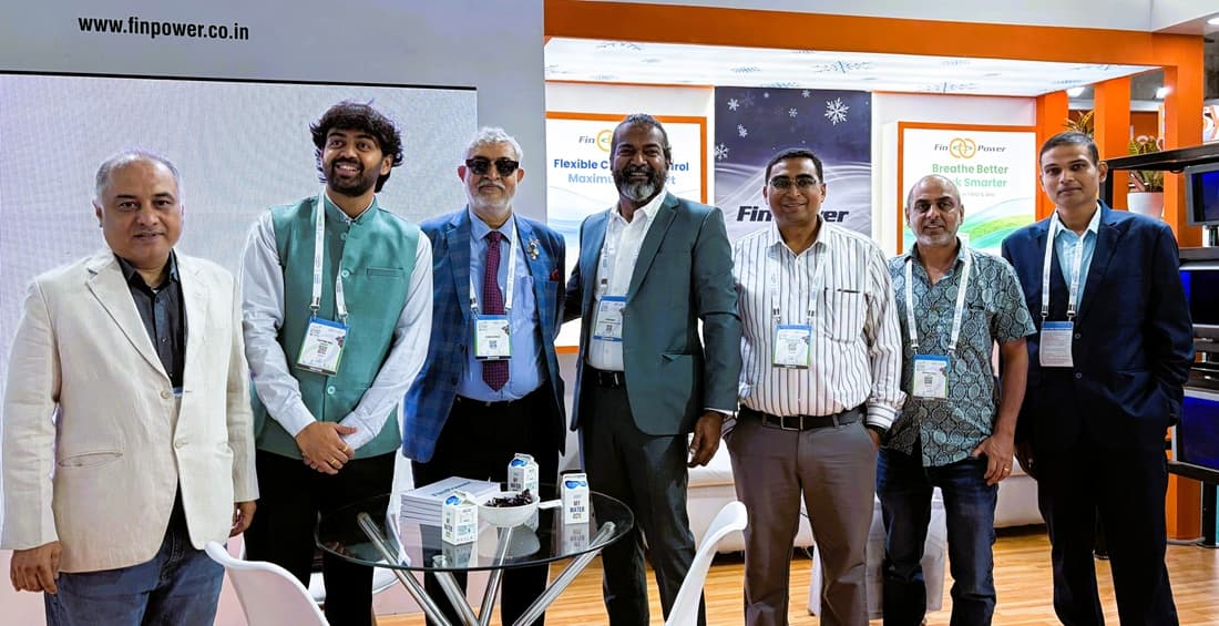 Finpower Aircon Exhibits Innovative HVAC Solutions at ACREX India 2026